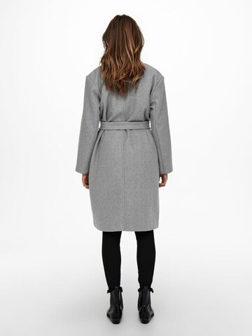 Only Petite Between-Seasons Coat in Grey