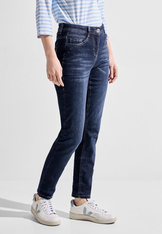 CECIL Slimfit Jeans in Blau: predná strana