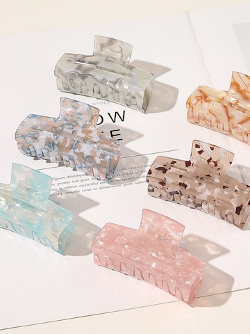 Ornement pour cheveux 'Aria Hair Clip - Light Tortoise' soho Hair accesoires en marron
