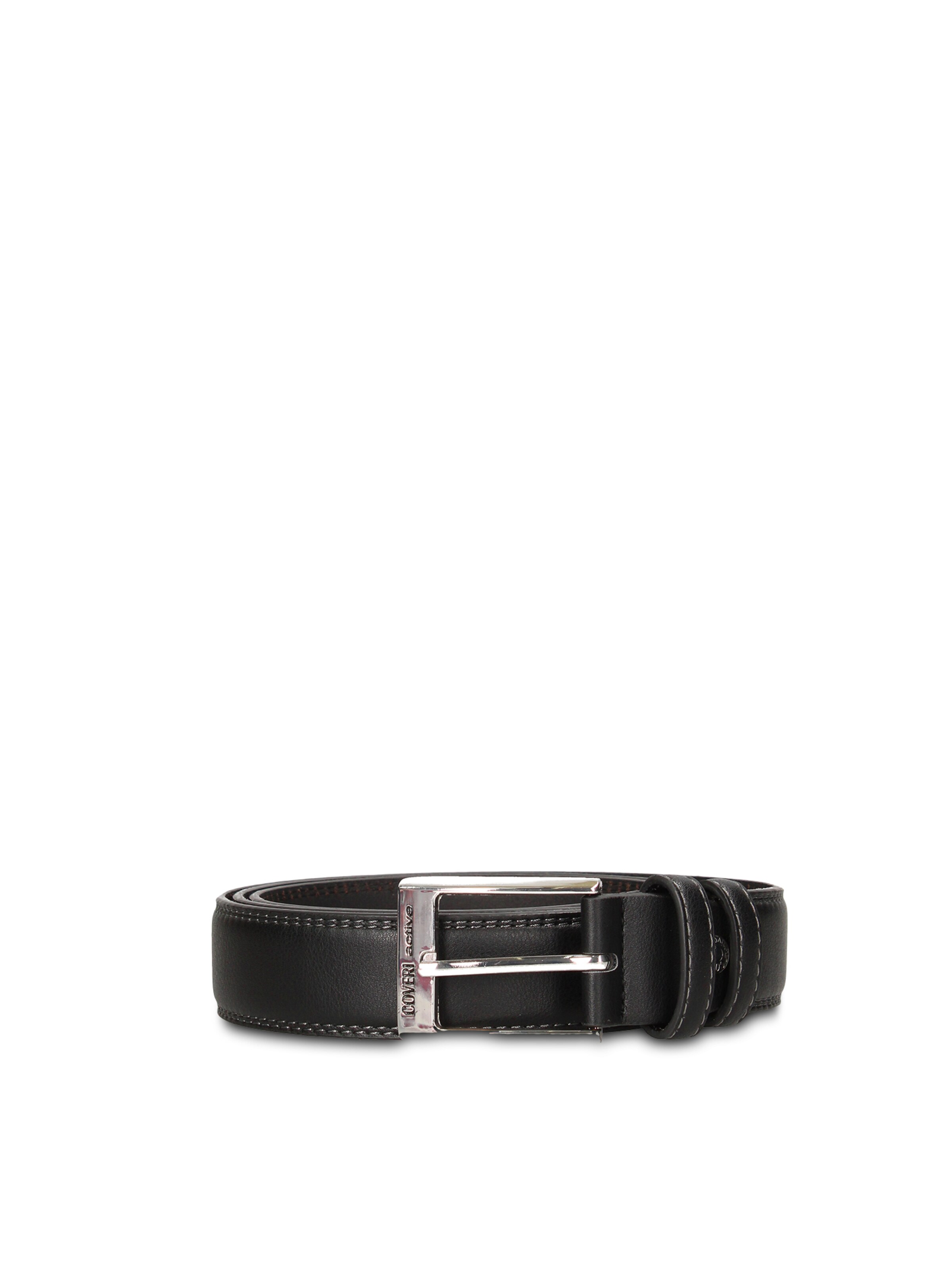 Cintura di Coveri Collection in nero: frontale
