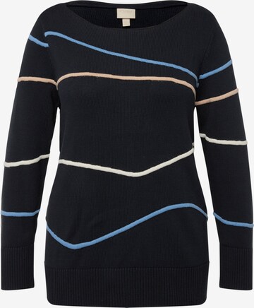 Ulla Popken Pullover in Blau: Vorderseite