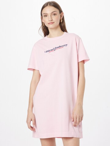 Robe 'EGOR' DIESEL en rose : devant