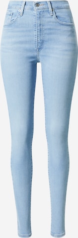 LEVI'S Skinny Jeans 'MILE HIGH SUPER SKINNY LIGHT INDIGO - WORN IN' in Blue: front