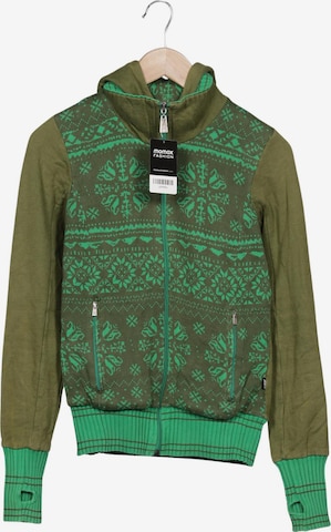 ATO Berlin Kapuzenpullover S in Grün: Vorderseite