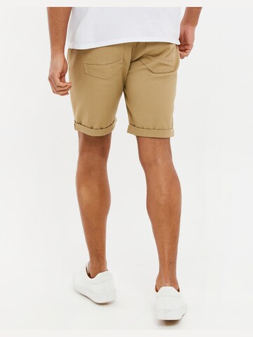 Threadbare Regular Shorts 'Sanky' in Braun