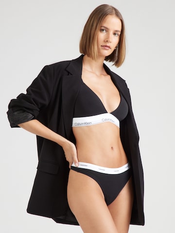Calvin Klein Underwear Stringi w kolorze czarny