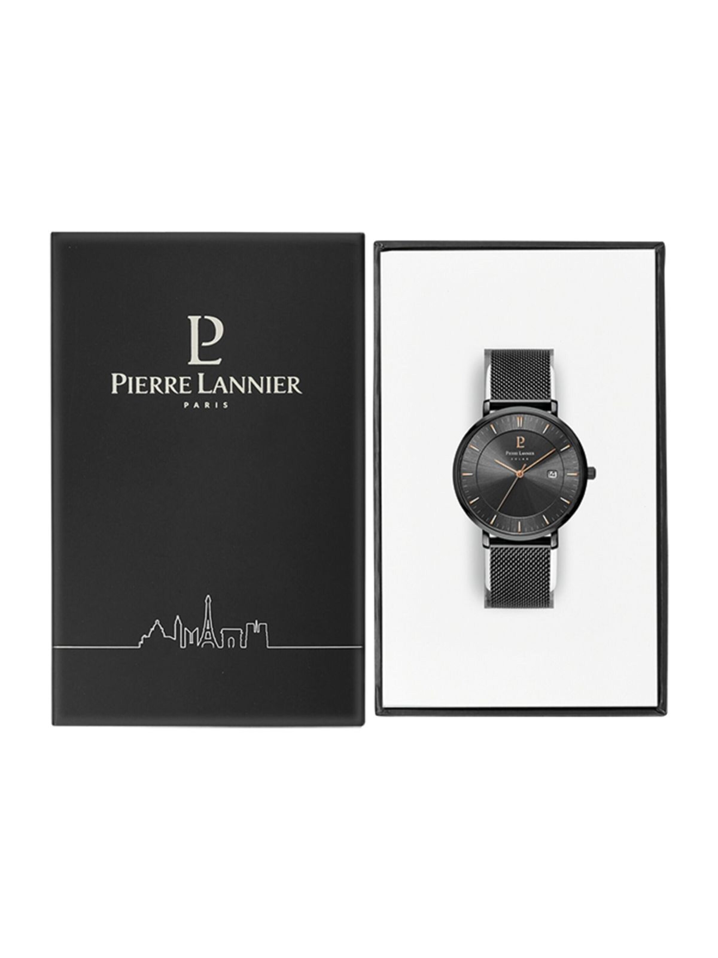 Montre à affichage analogique 'Inti' Pierre Lannier en noir