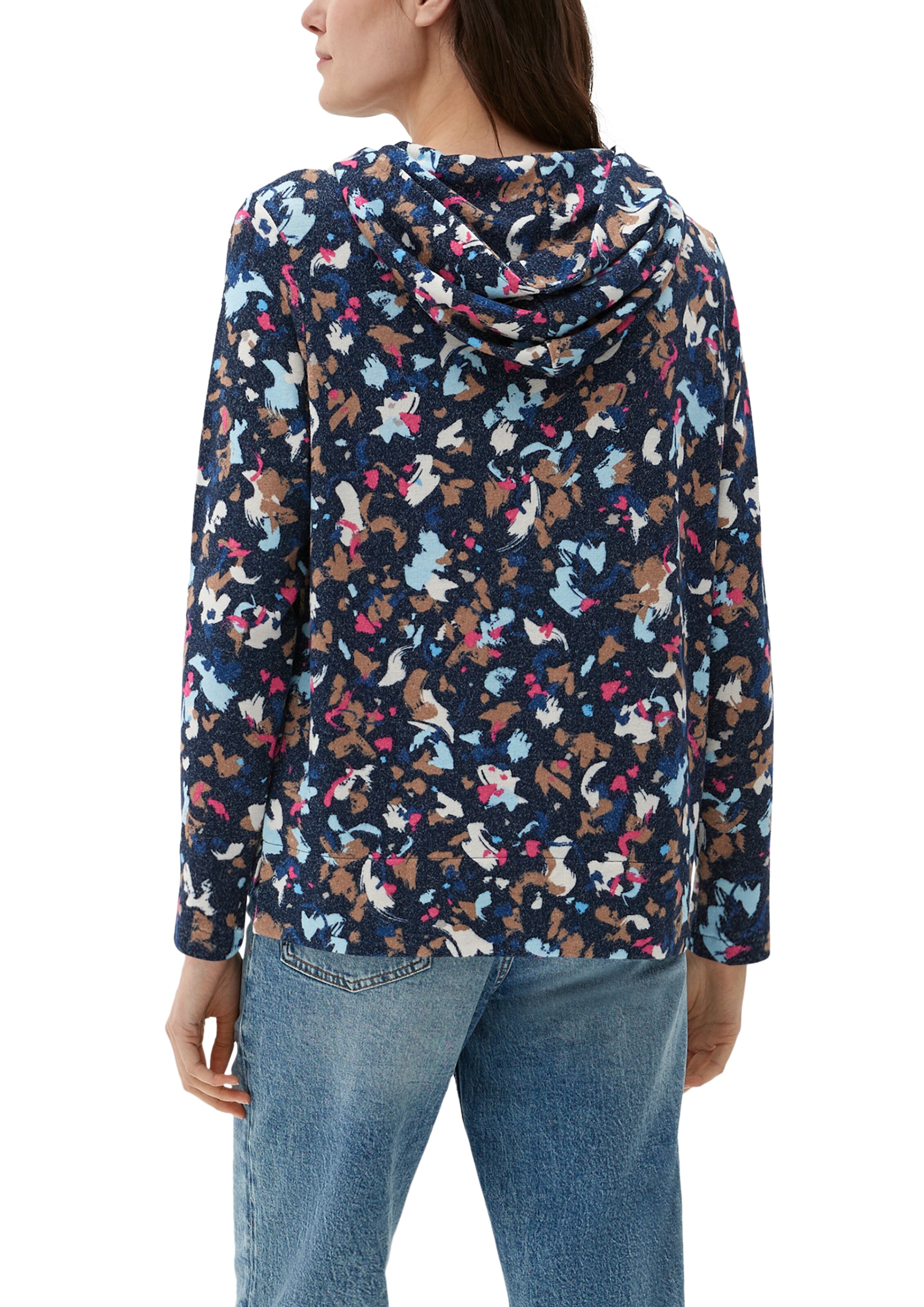 Sweat-shirt s.Oliver en bleu