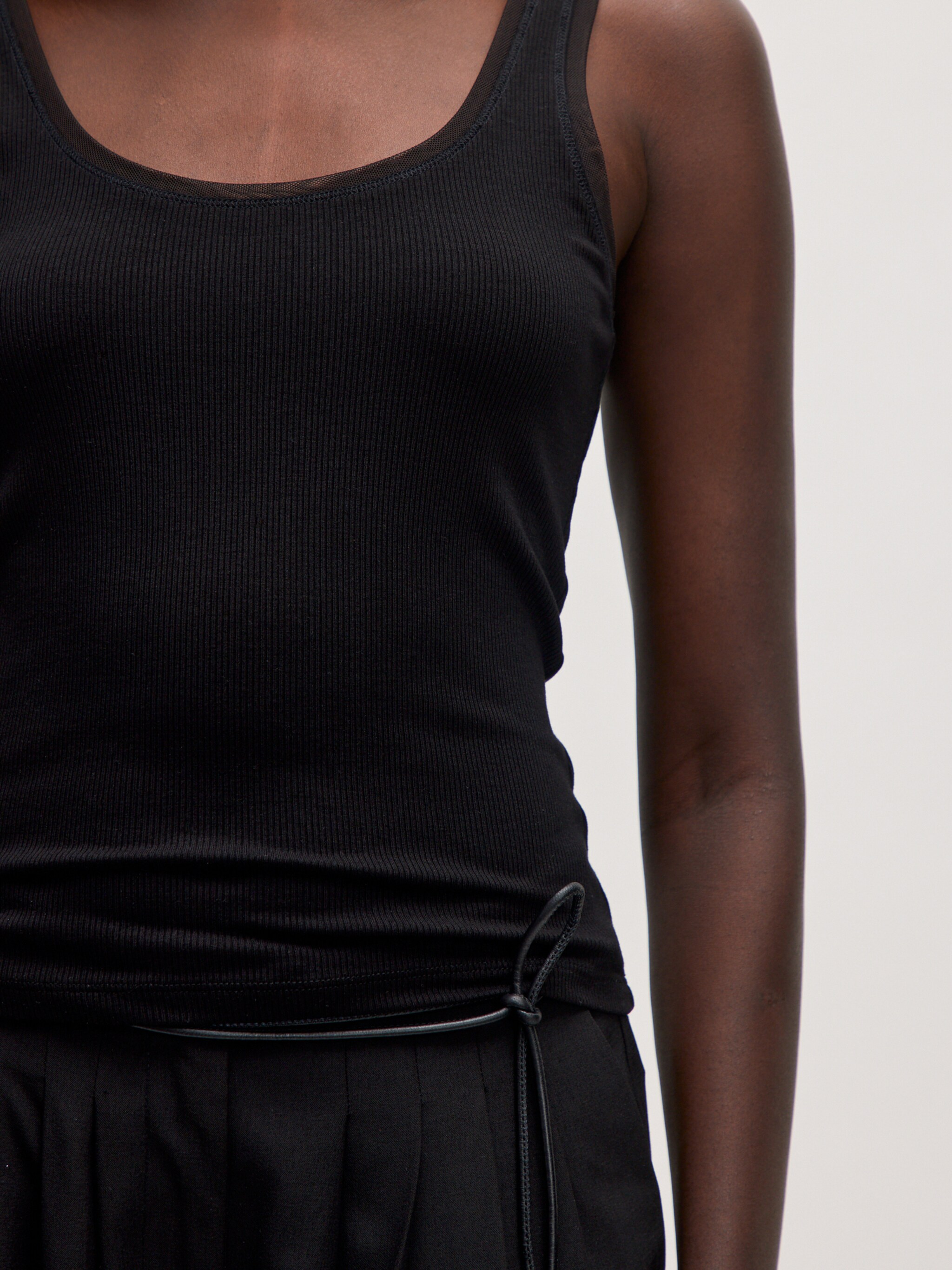 EDITED Produits Haut 'Marle' noir