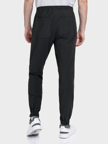 Effilé Pantalon outdoor 'Vienna' Schöffel en noir