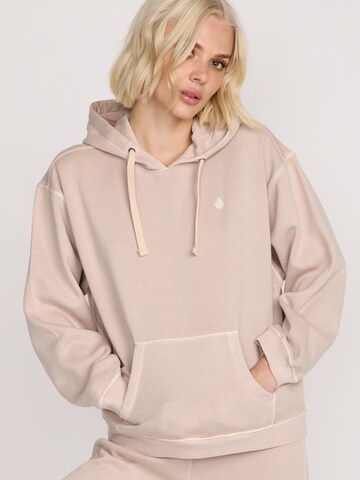 Pull-over Volcom en beige : devant