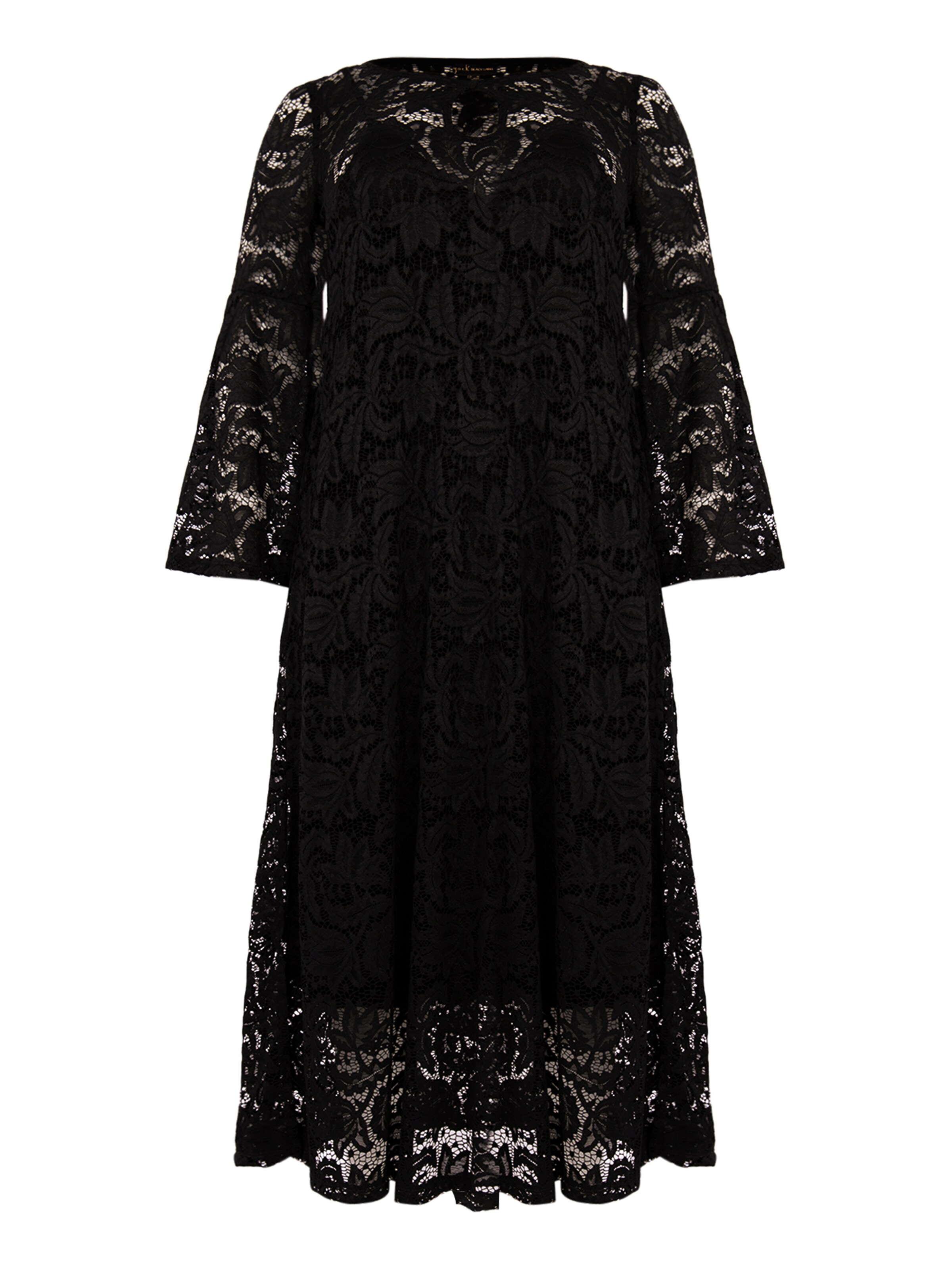 YOEK Kleid in Schwarz: Vorderseite