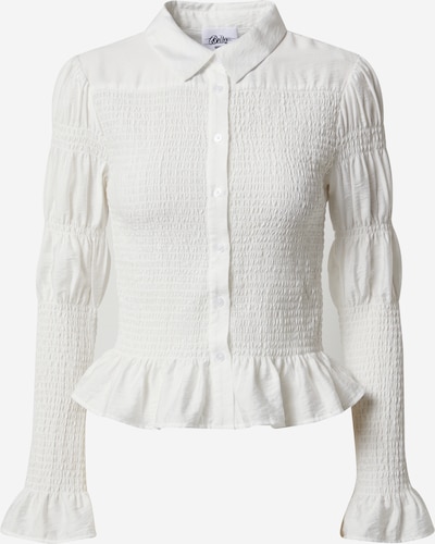 Bella x ABOUT YOU Blouse 'Vicky' in de kleur Wit, Productweergave
