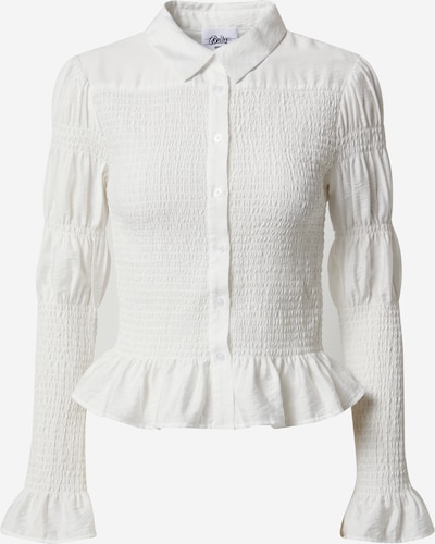 Bella x ABOUT YOU Bluza 'Vicky' u bijela, Pregled proizvoda
