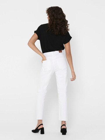 ONLY Slimfit Jeans 'Emily' i vit