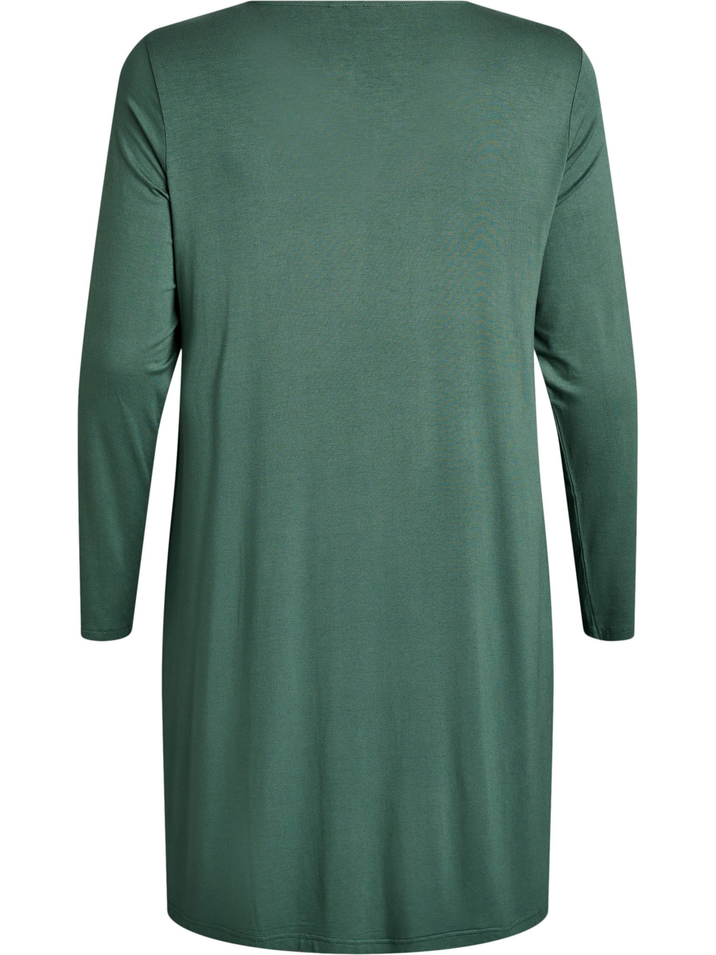 Zizzi - Camiseta de noche 'Mhali' en verde