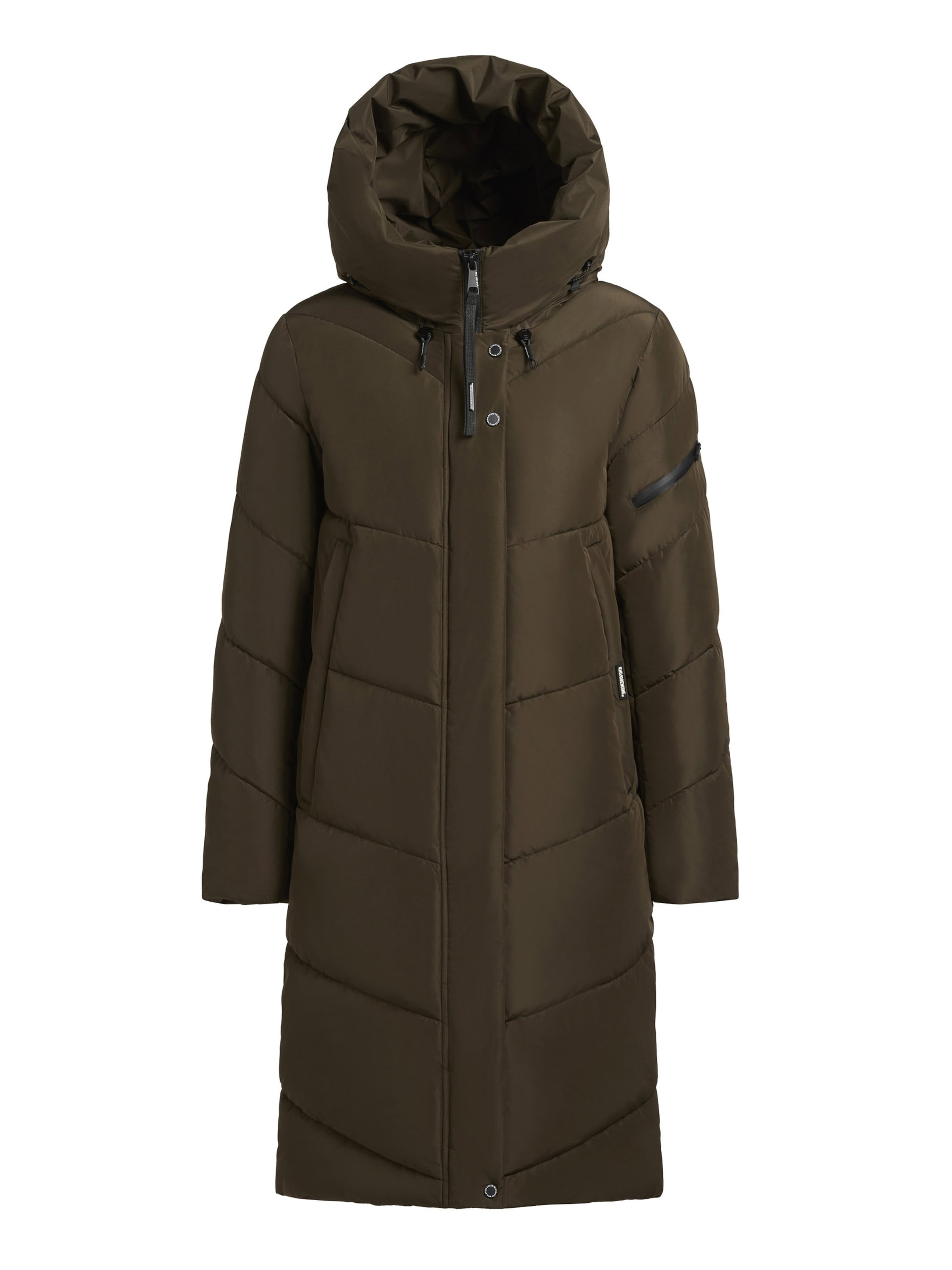 khujo Зимняя куртка ' JANGE ' в Зеленый: спереди