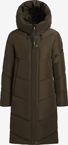 Veste d’hiver ' JANGE ' khujo en vert : devant