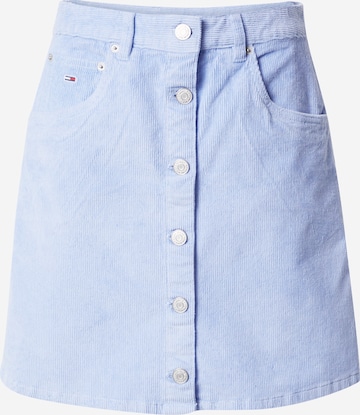 Tommy Jeans Rok in Blauw: voorkant