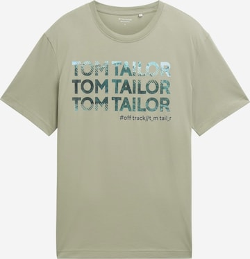 TOM TAILOR Shirt in Groen: voorkant