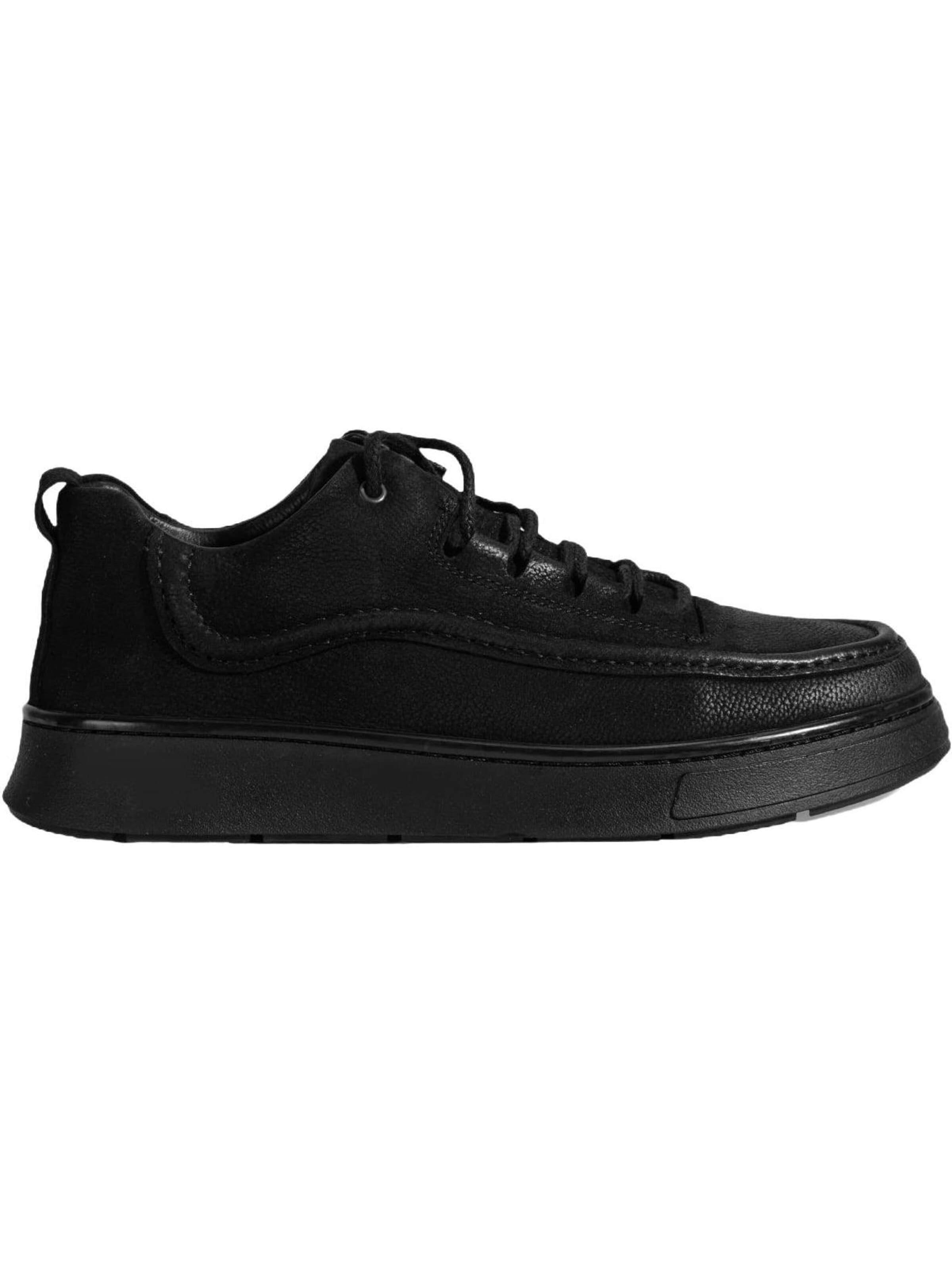 Desa - Zapatillas sin cordones 'Lässige Spitze' en negro