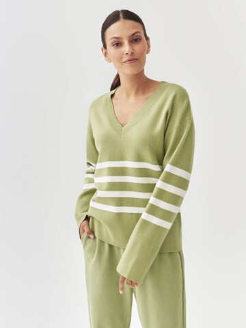 TATUUM Pullover 'ELIANA' in Grün: Vorderseite