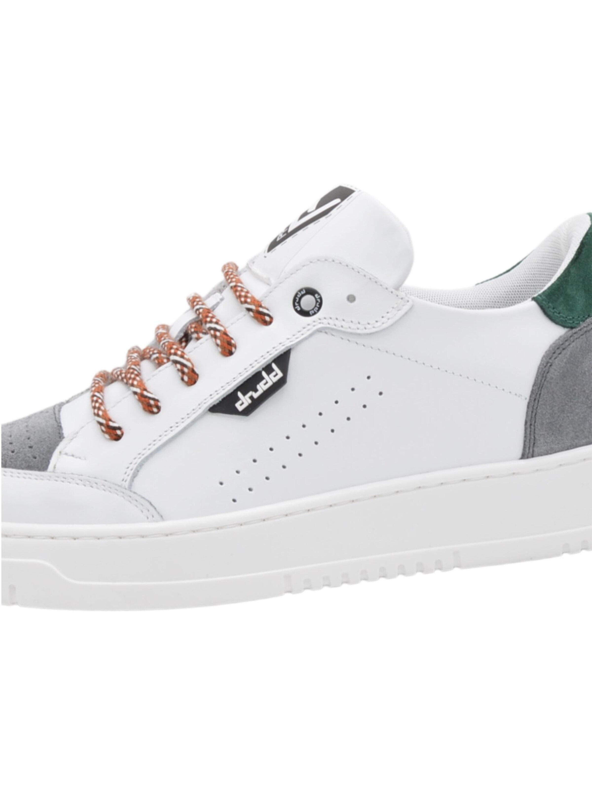 DRUDD Låg sneaker 'D-310-leather' i vit