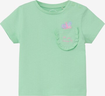 T-Shirt s.Oliver en vert : devant