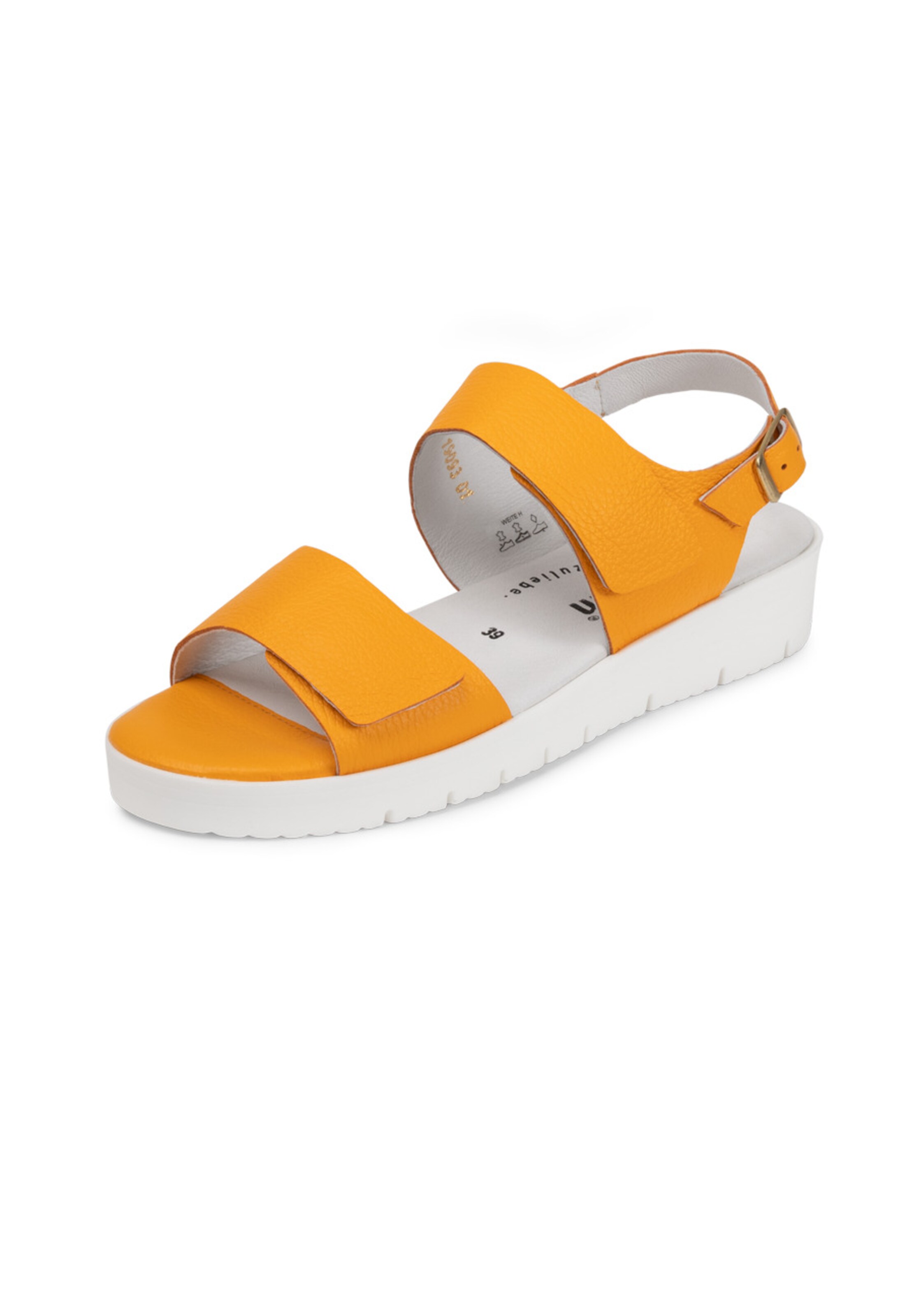 VITAFORM Sandalen met riem in Oranje