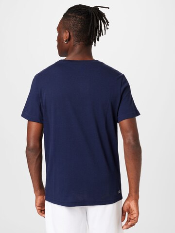 T-Shirt Lacoste Sport en bleu