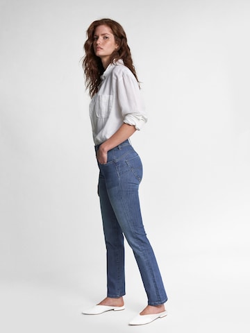 Coupe slim Jean Salsa Jeans en bleu