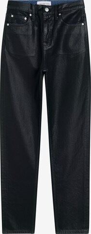 Calvin Klein Jeans Slimfit Jeans 'AUTHENTIC SLIM STRAIGHT' in Zwart: voorkant