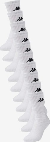 KAPPA Sukat ' Fisper ' värissä valkoinen: etupuoli