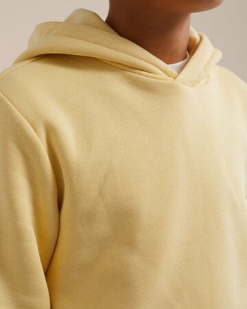 WE Fashion Μπλούζα φούτερ σε κίτρινο
