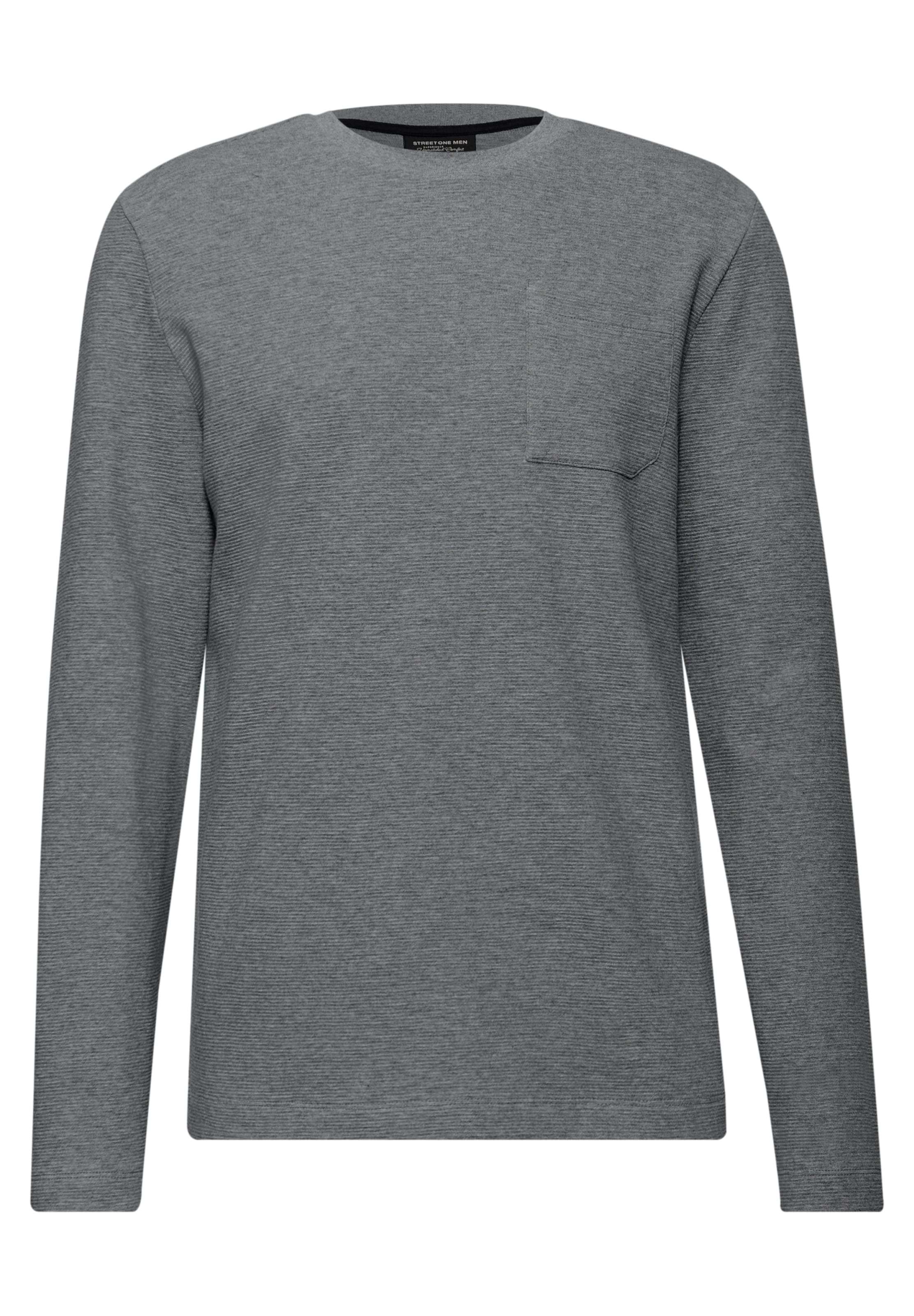 Street One MEN Shirt in Grey: front