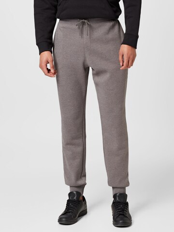 Effilé Pantalon COLUMBIA en gris : devant