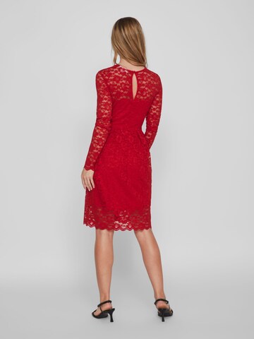 VILA Dress 'Kalila' in Red