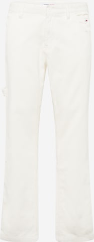 Tommy Jeans Regular Trousers 'ETHAN' in White: front