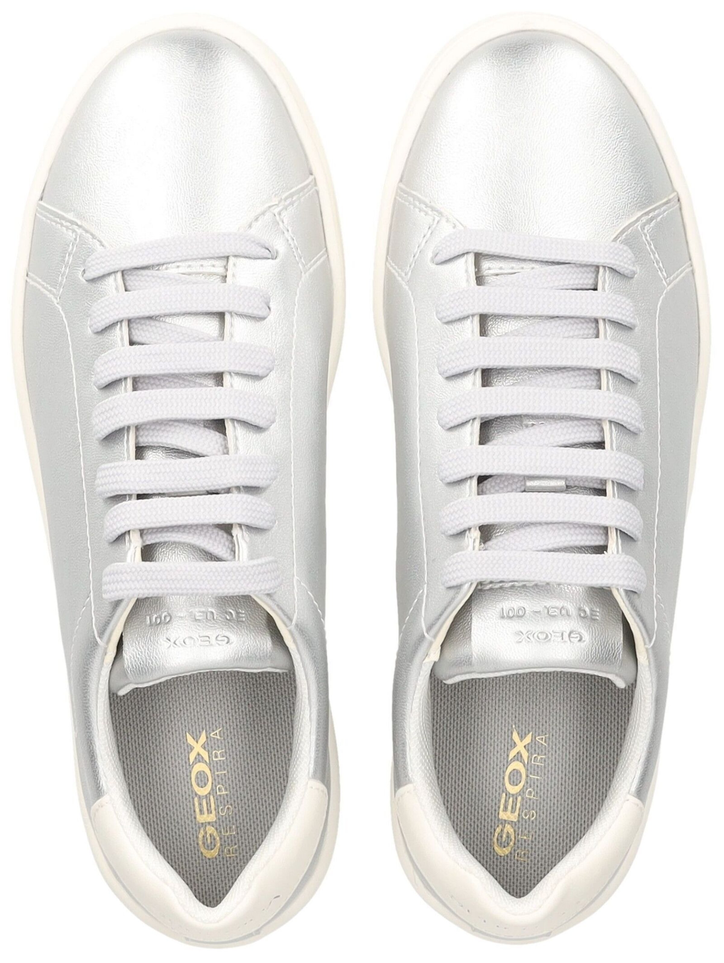 GEOX Sneakers laag in Zilver