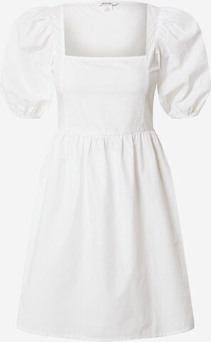 Robe Monki en blanc : devant