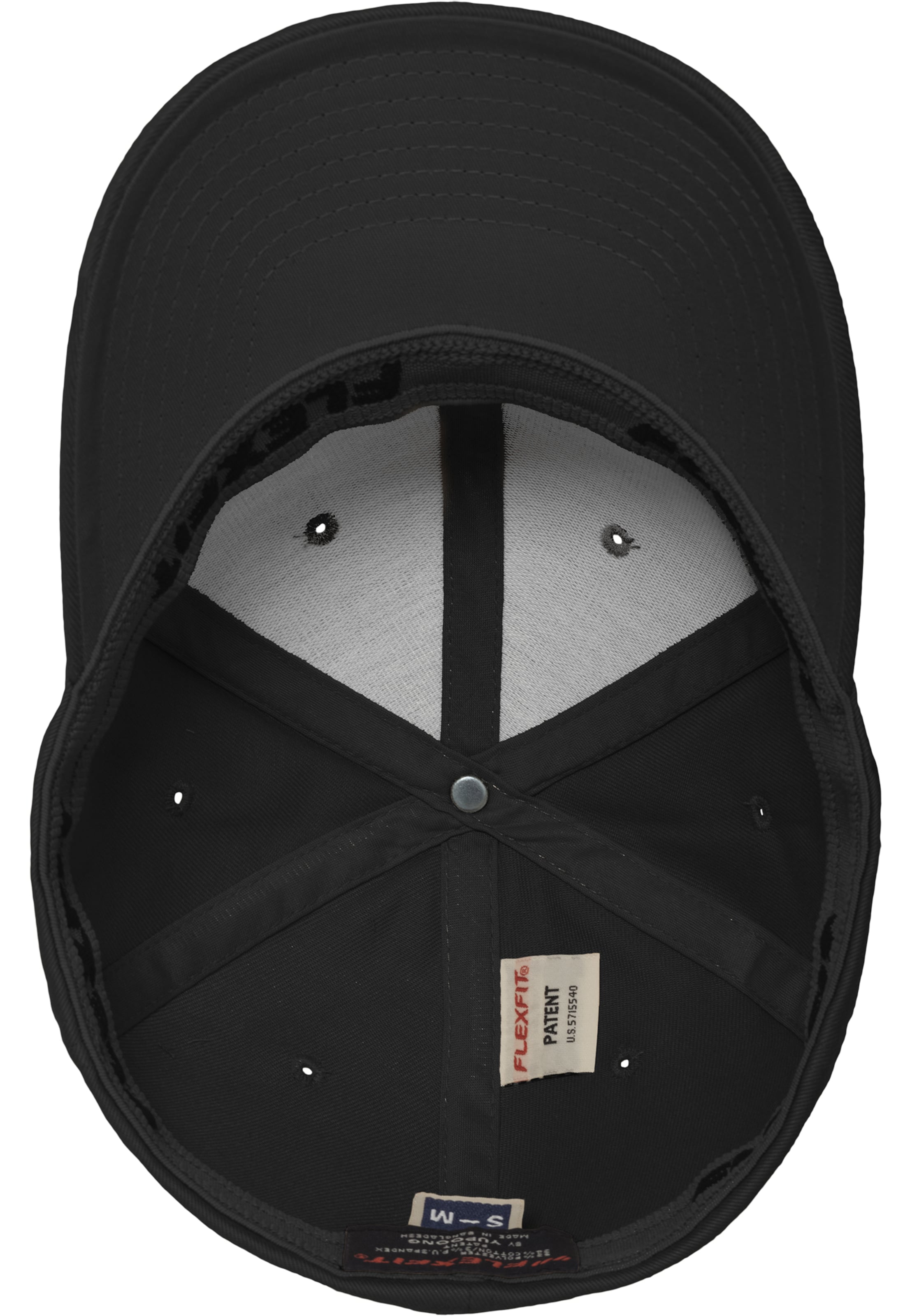 Cappello da baseball di Flexfit in nero