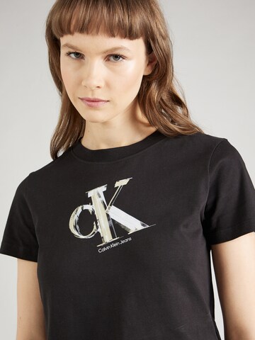 Calvin Klein Jeans T-shirt i svart