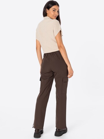 SISTERS POINT Loose fit Cargo Pants 'VUJA' in Brown