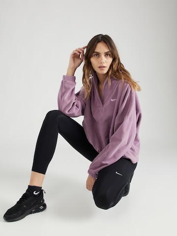 NIKE Athletic Sweater 'ONE' in Purple