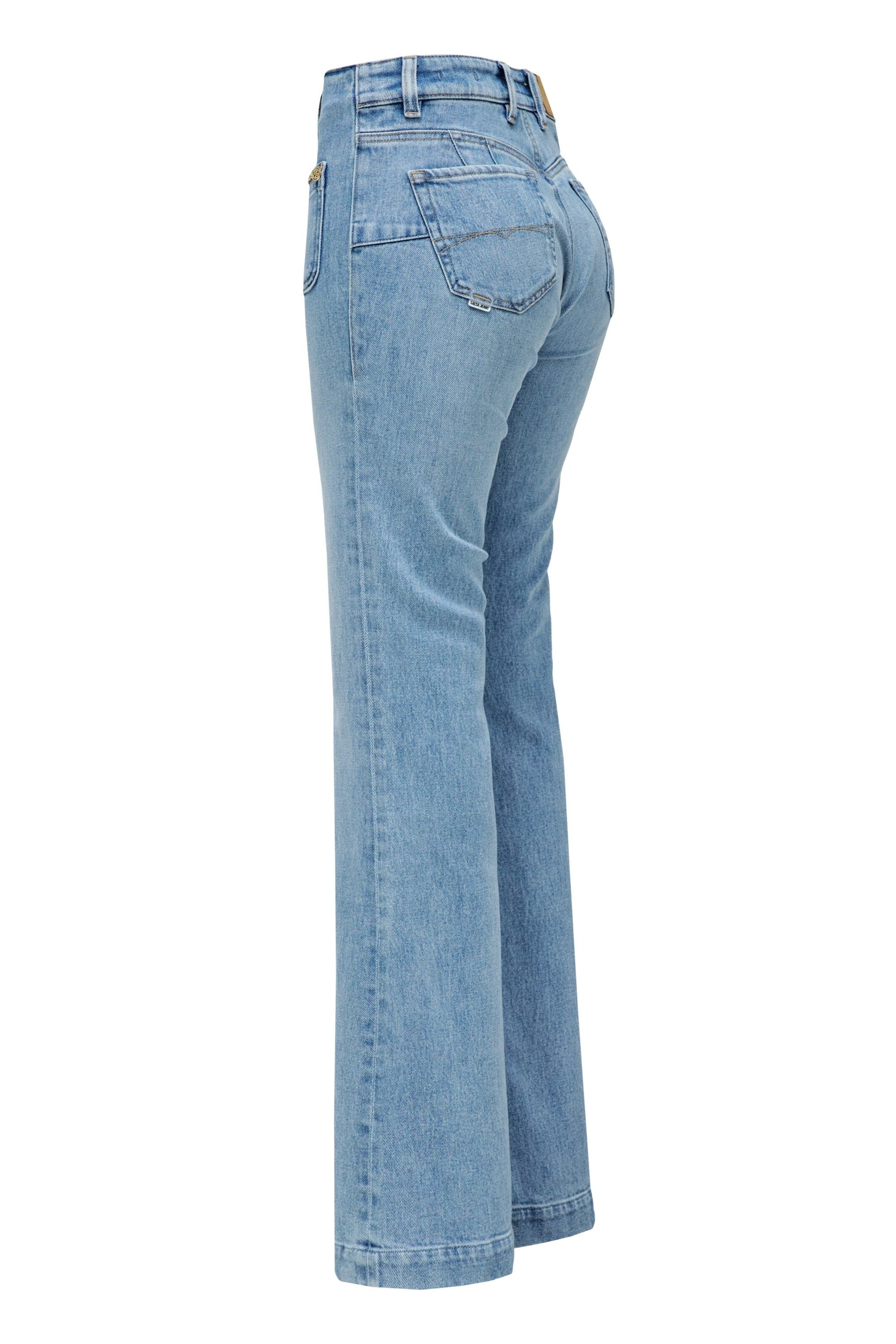 Salsa Jeans Flared Jeans 'Destiny' in Blauw