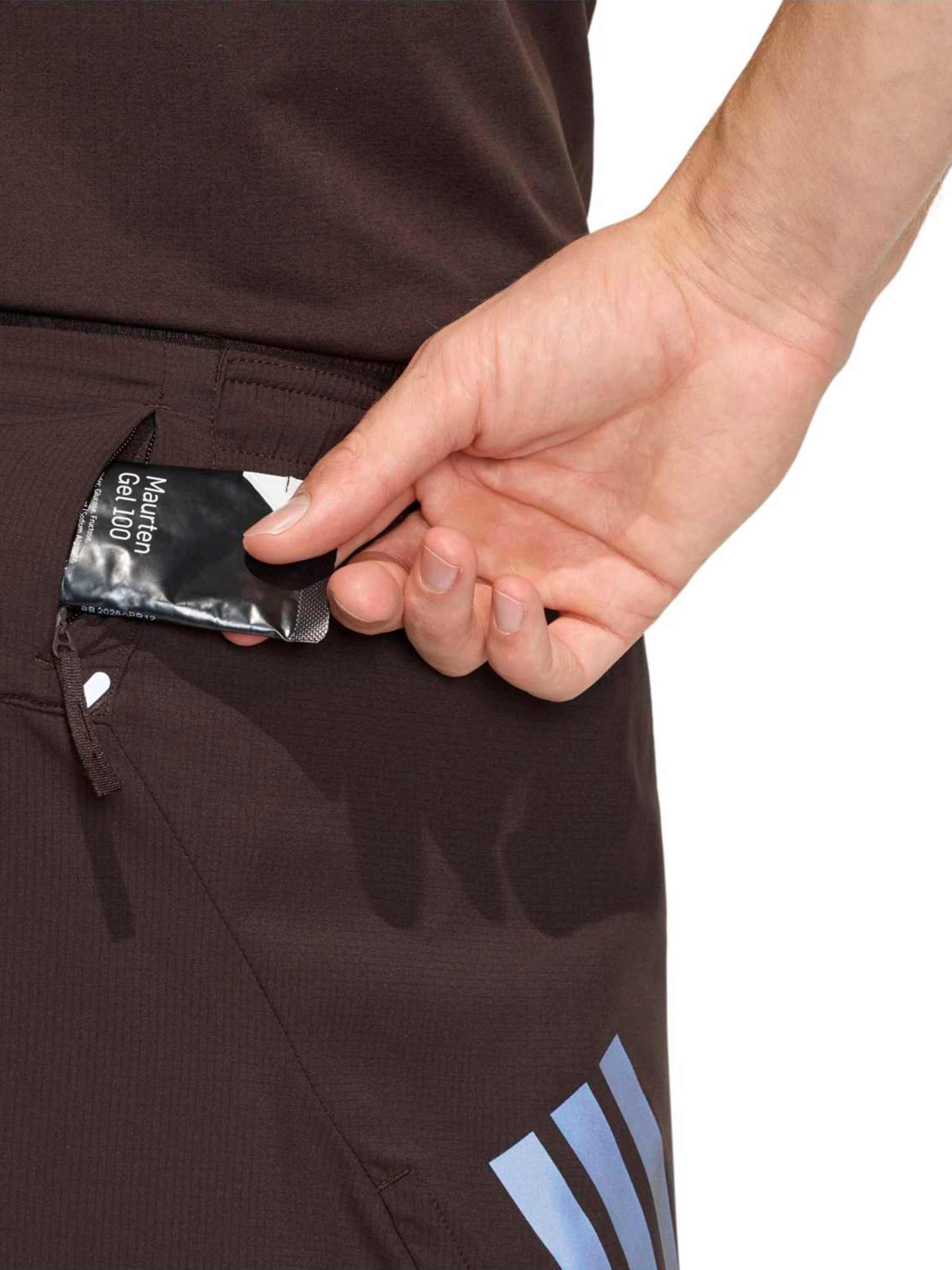 ADIDAS PERFORMANCE - Loosefit Calças de desporto 'ADI365' em castanho