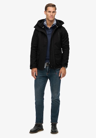 Veste mi-saison Superdry en noir