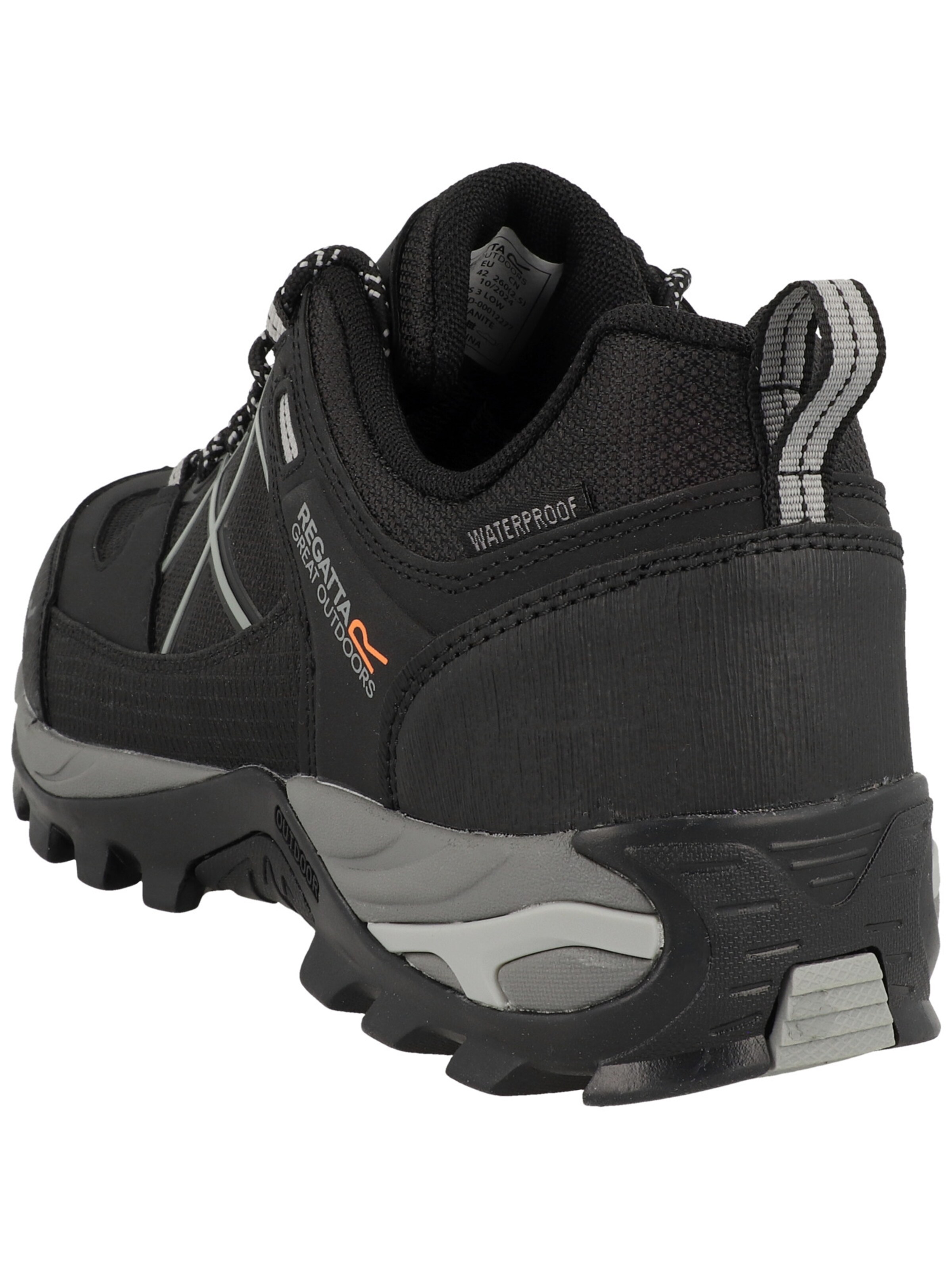 REGATTA - Sapato baixo em preto