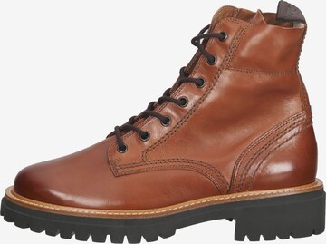 Paul Green Lace-Up Ankle Boots in Brown