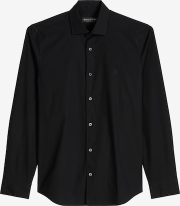 Marc O'Polo Hemd in Schwarz: Vorderseite